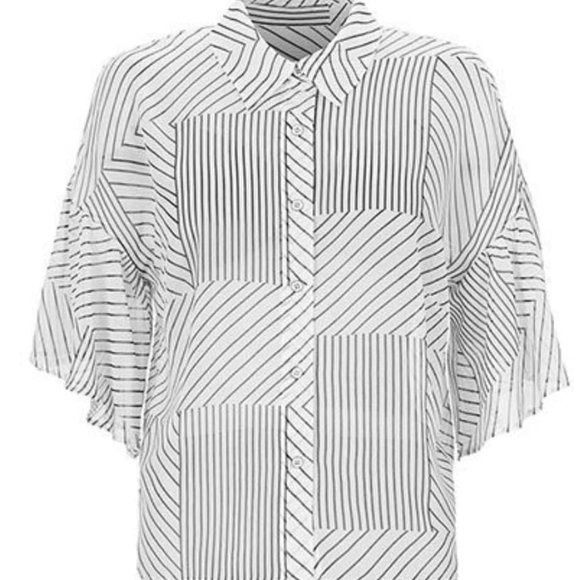 Cabi 6089 Parallel Top Spring 2022 Xsmall EUC - Picture 2 of 7